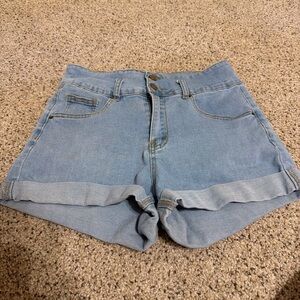 Denim Blue Women's Shorts